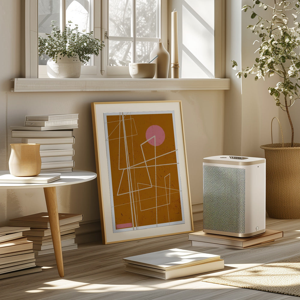 Angular Lines no 10 Poster
